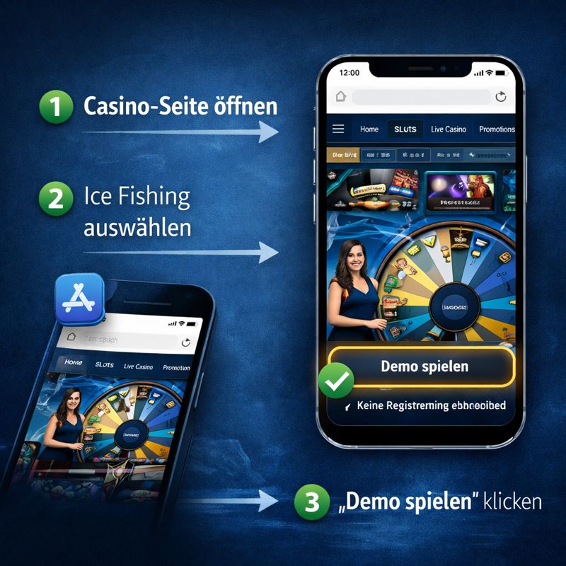 Ice Fishing App – Spielstart auf dem Smartphone in wenigen Schritten