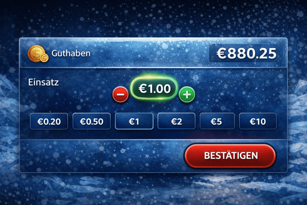 ice fishing echtgeld deposit